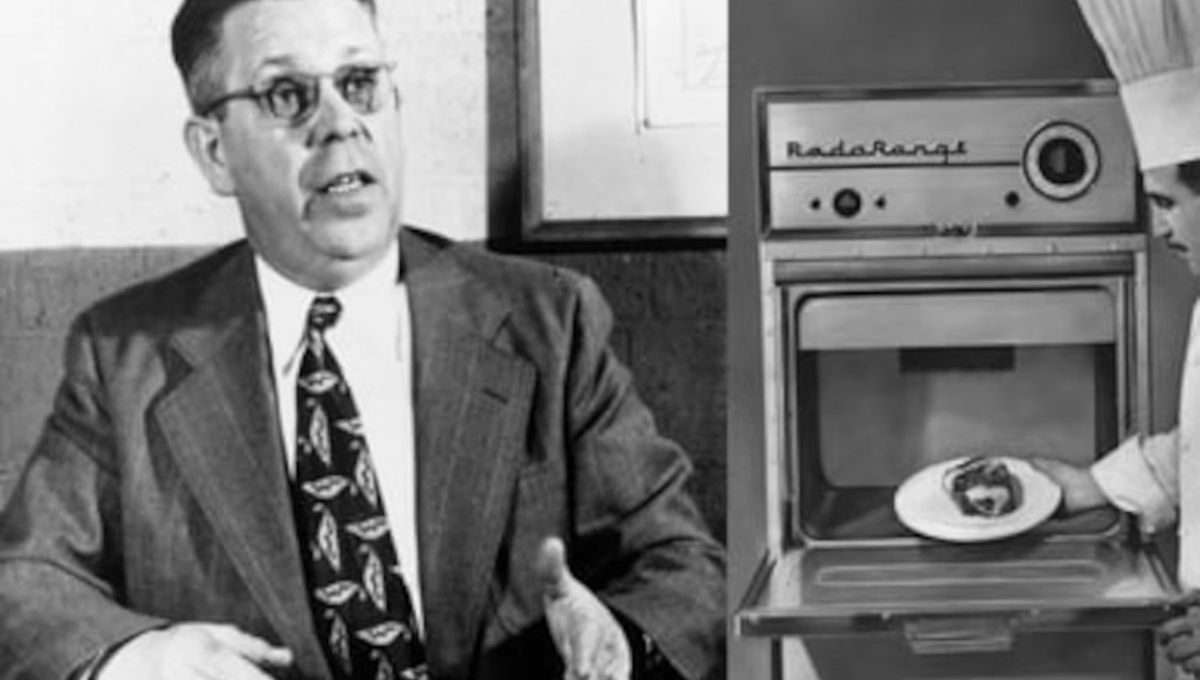 Percy Spencer y el primer horno microondas. Percy Spencer y el primer horno microondas.