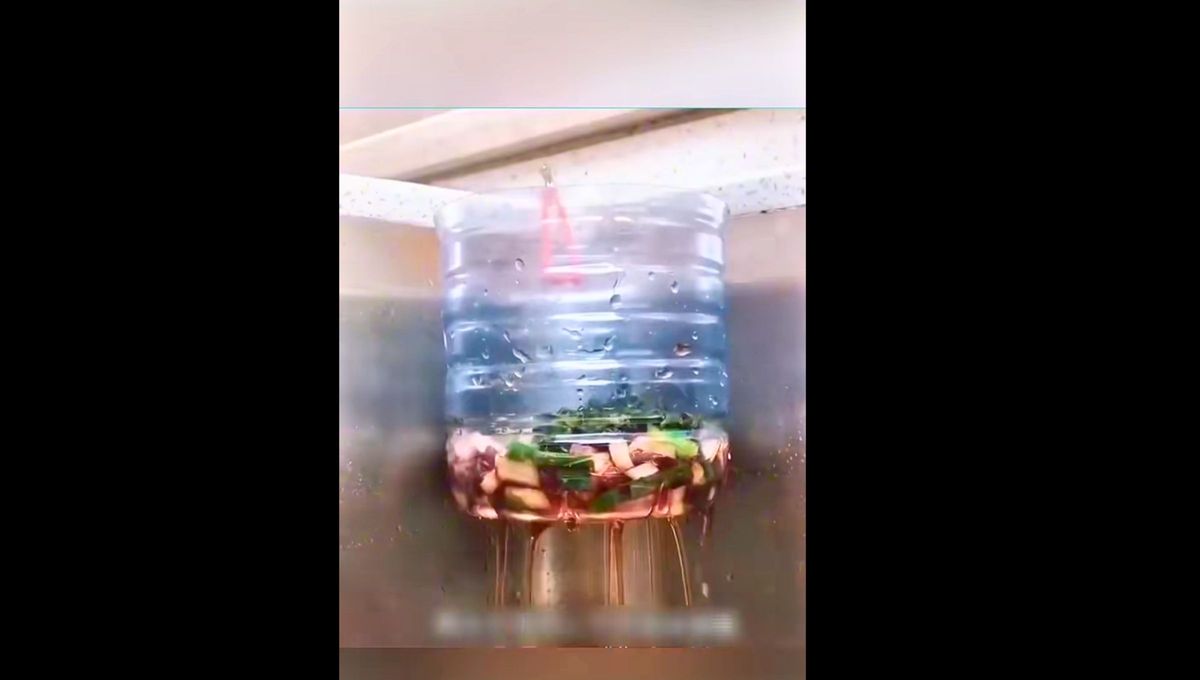 Cada vez que estés por lavar los platos, tira los restos de comida allí y en el colador quedarán los restos que luego puedes tirar directamente a la basura. Cada vez que estés por lavar los platos, tira los restos de comida allí y en el colador quedarán los restos que luego puedes tirar directamente a la basura.