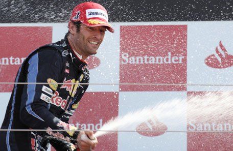 Otra vez Red Bull: Webber voló y se quedó con el GP de Inglaterra
