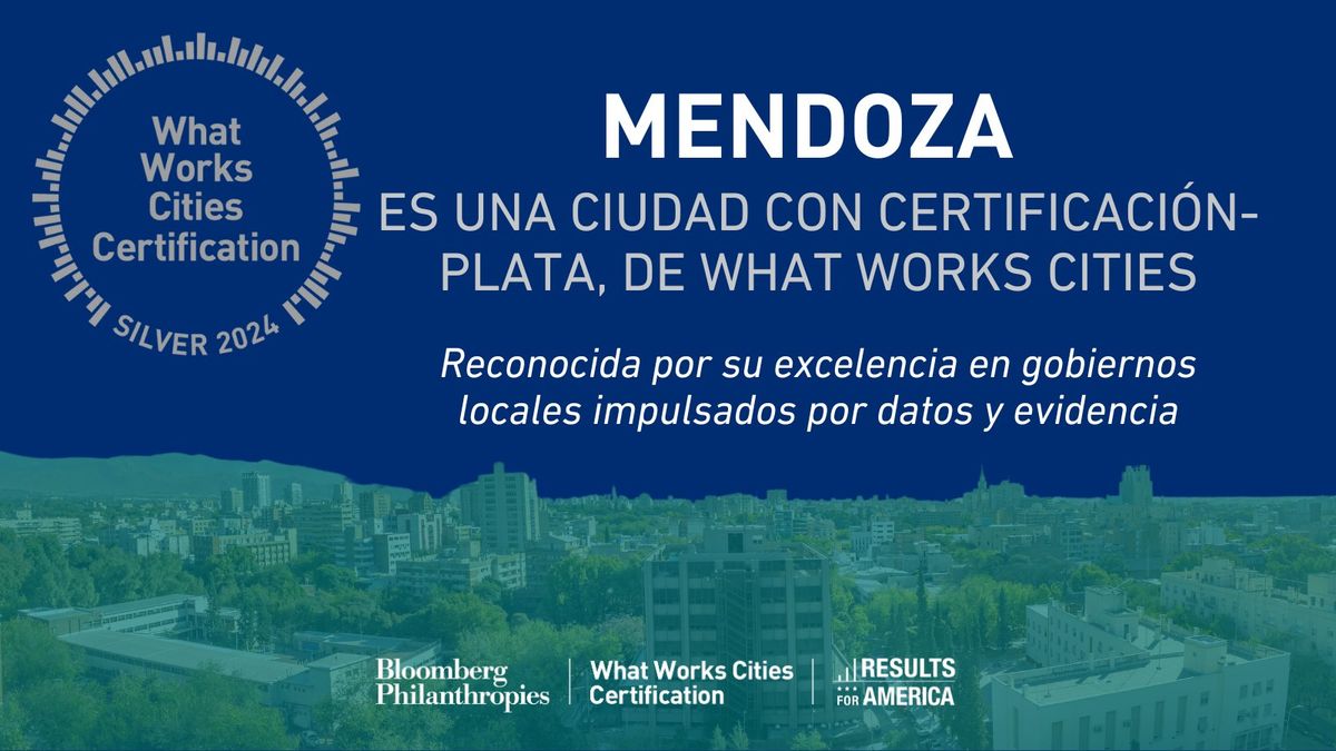El reconocimiento a la Ciudad de Mendoza. El reconocimiento a la Ciudad de Mendoza.
