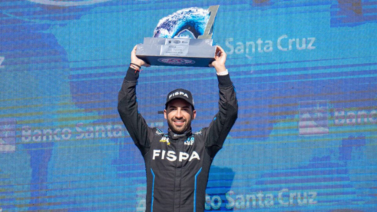 Julián Santero viene de ganar una gran carrera en El Calafate.