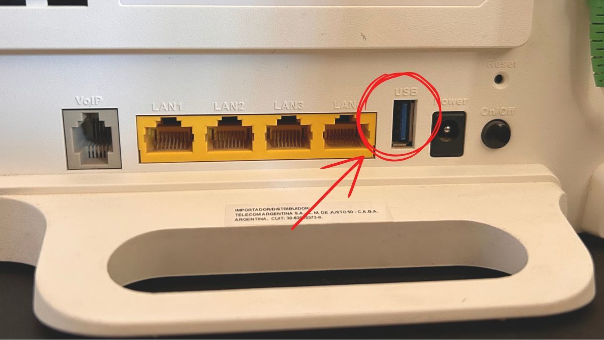 Descubre para qué sirve el puerto USB de tu router de WiFi. Foto: Diario UNO