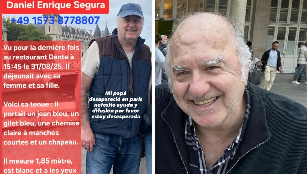 Apareció Daniel Enrique Segura