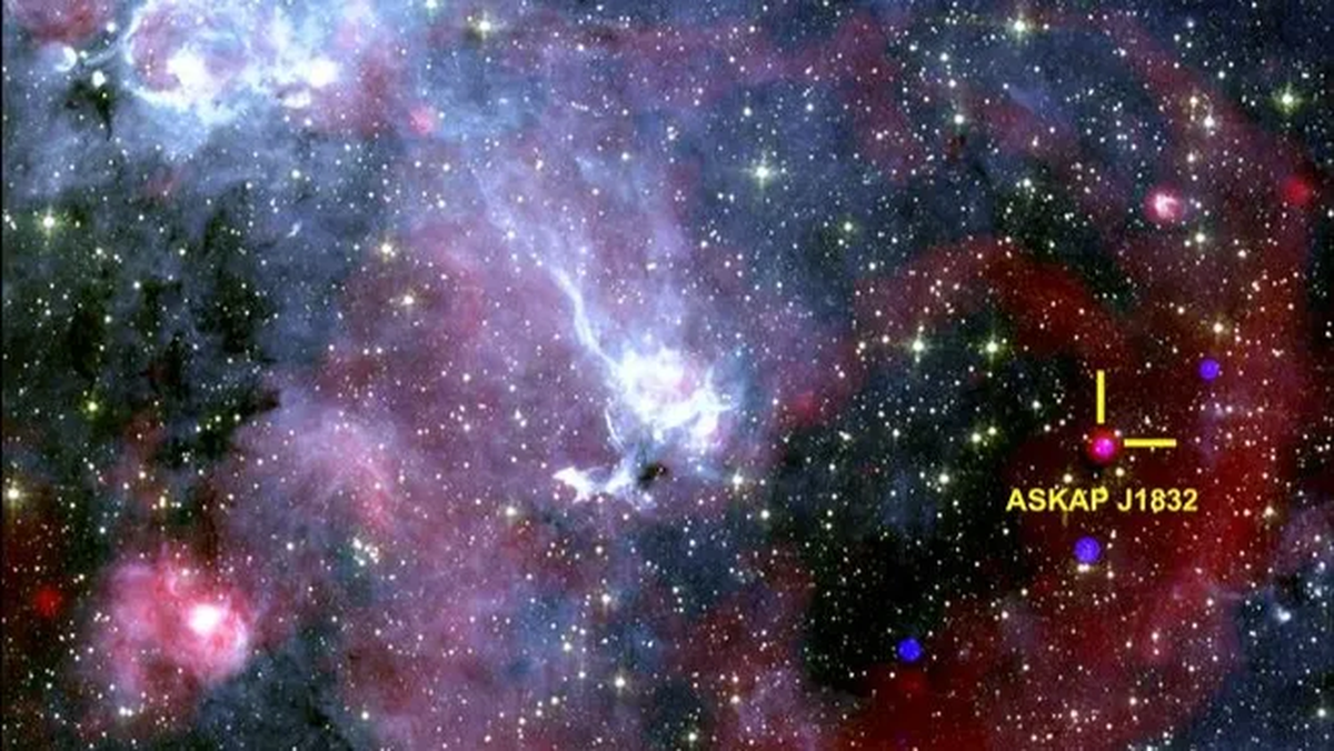 El objeto hallado por la NASA.