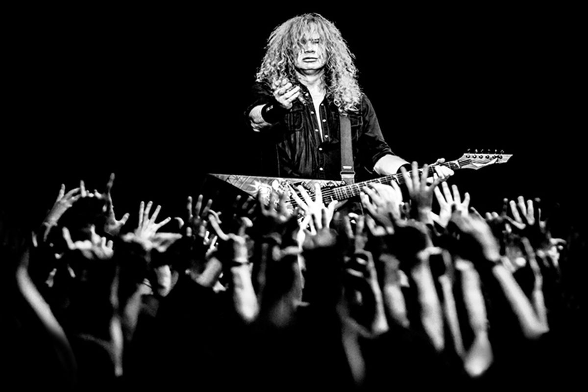 Dave Mustaine, de Megadeth, ante la mirada fotográfica de la mendocina Jimena Savelli. Dave Mustaine, de Megadeth, ante la mirada fotográfica de la mendocina Jimena Savelli.