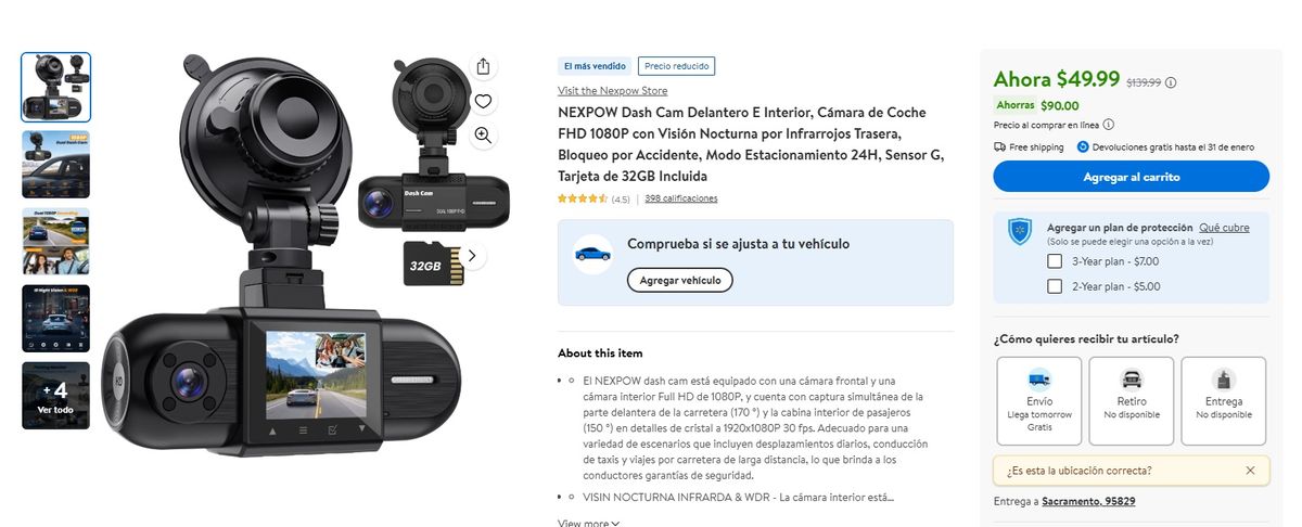 Obtén una cámara con descuento en walmart.com Obtén una cámara con descuento en walmart.com