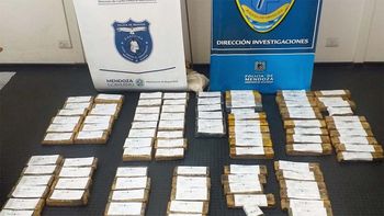 La investigación por un robo terminó en el secuestro de 114 kilos de marihuana en Guaymallén