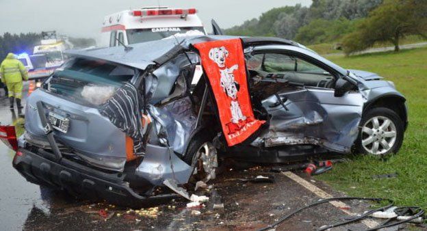 Dos muertos y seis heridos en un accidente de tránsito en Campana