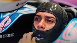 Colapinto no tuvo un gran viernes en Brasil.