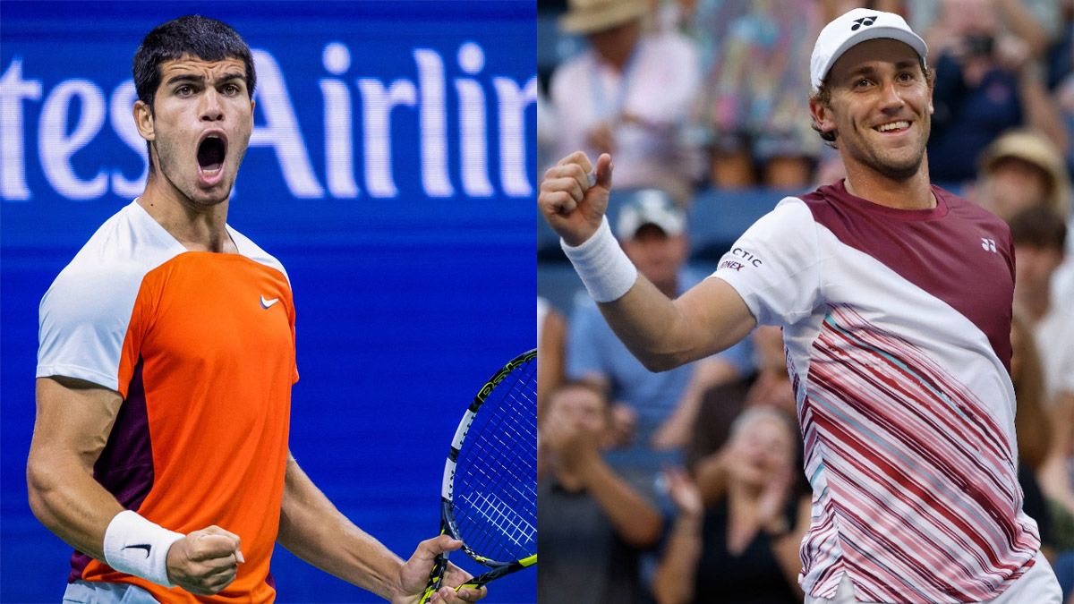 Carlos Alcaraz y Casper Ruud podrían finalizar US Open a lo grande: podrían ser número uno del mundo.
