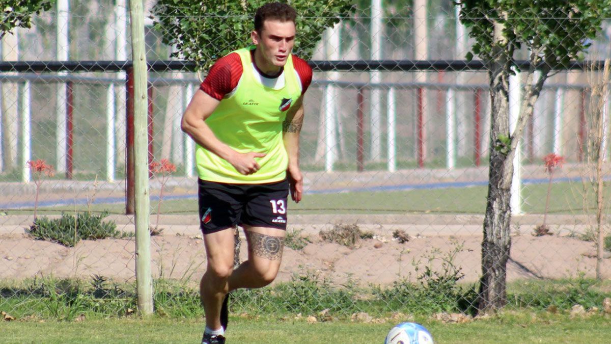 El volante del Cruzado Álvaro Lima. Foto: gentileza Prensa Deportivo Maipú.