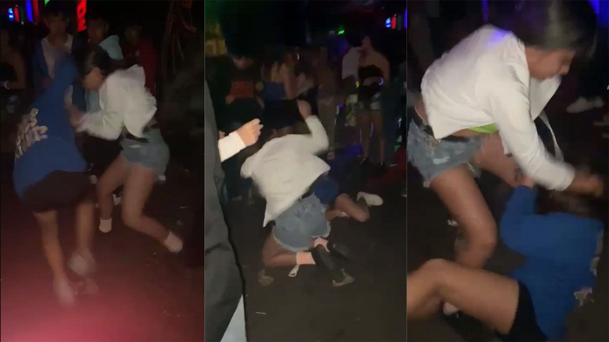 Video: dos chicas menores protagonizaron una feroz pelea en un boliche del  Este de Mendoza