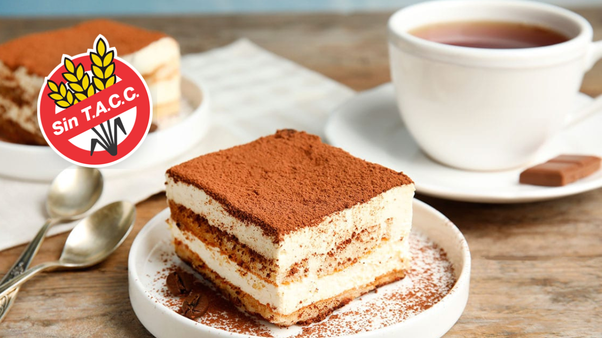 Esta delicioso receta de tiramisú sin TACC lleva pocos ingredientes y es muy fácil.