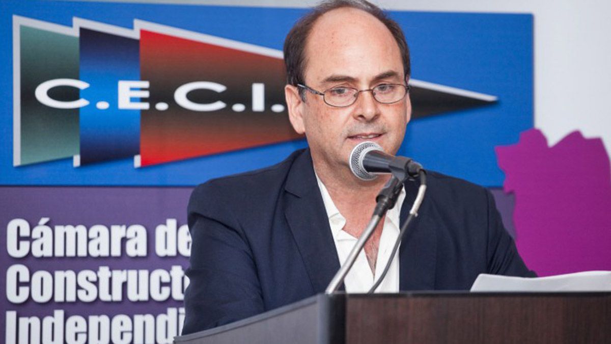 Dalmiro Barbeito, presidente de Cecim. Dalmiro Barbeito, presidente de Cecim.