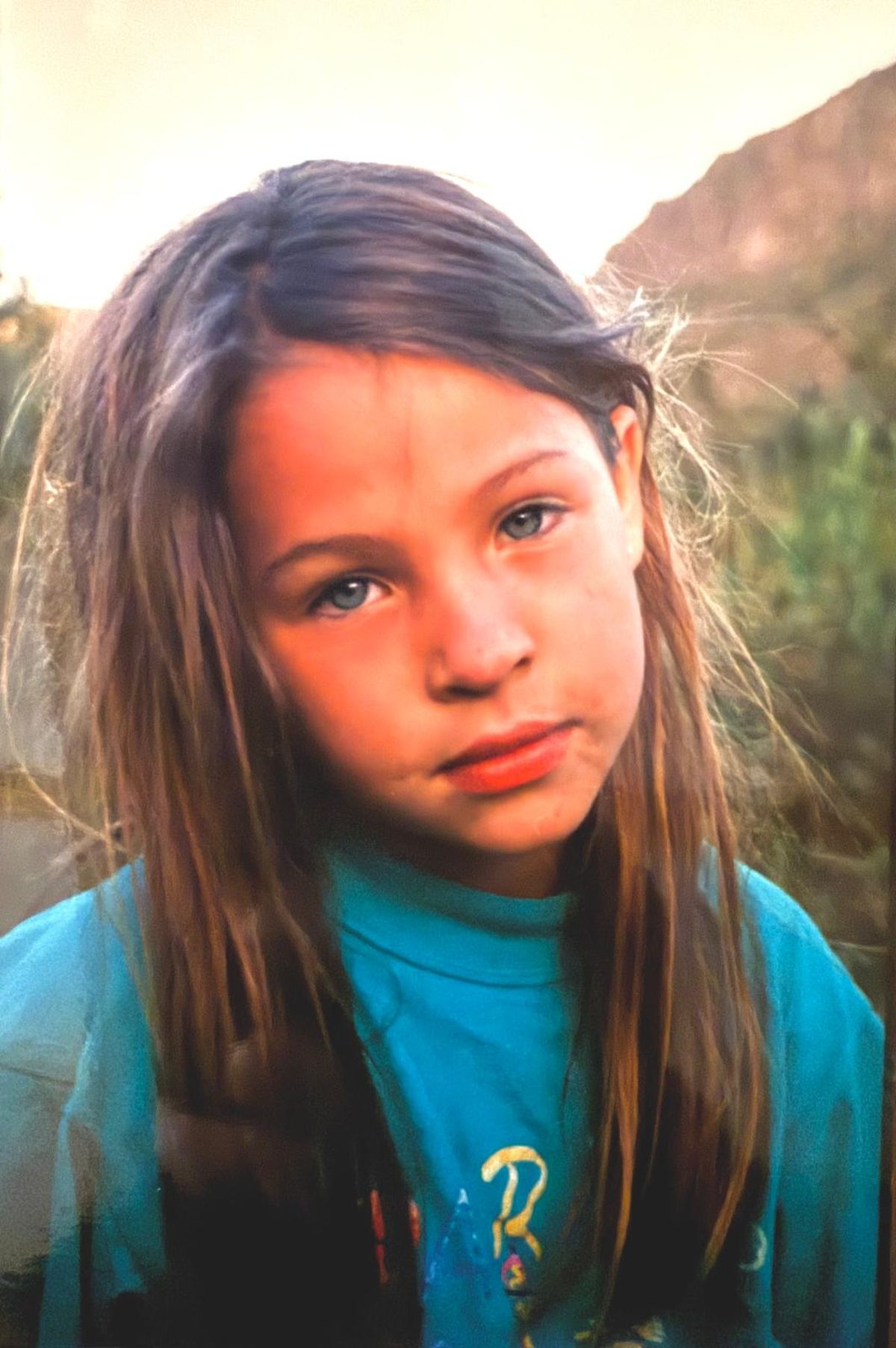 Una foto de infancia de la actriz mendocina radicada en Francia. Una foto de infancia de la actriz mendocina radicada en Francia.