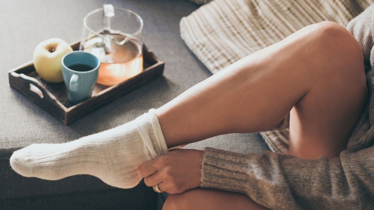 Toma asiento antes de saber qué significa dormir con medias. Toma asiento antes de saber qué significa dormir con medias.