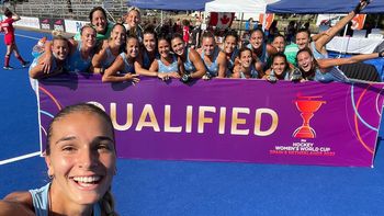 Las Leonas, con Delfina Thomé, sacaron pasaje al Mundial