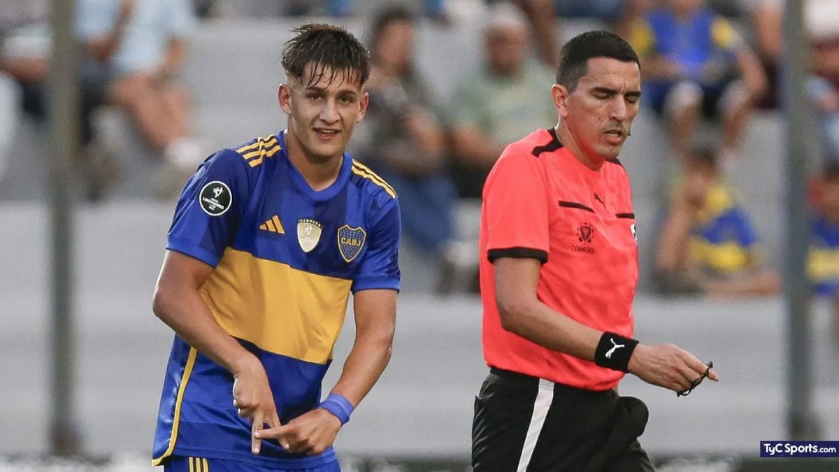 Iker Zufiabre. El juvenil de Boca que debut&oacute; la fecha pasada con un golazo frente a V&eacute;lez podr&iacute;a entrar en el once titular que jugar&aacute; con Platense.