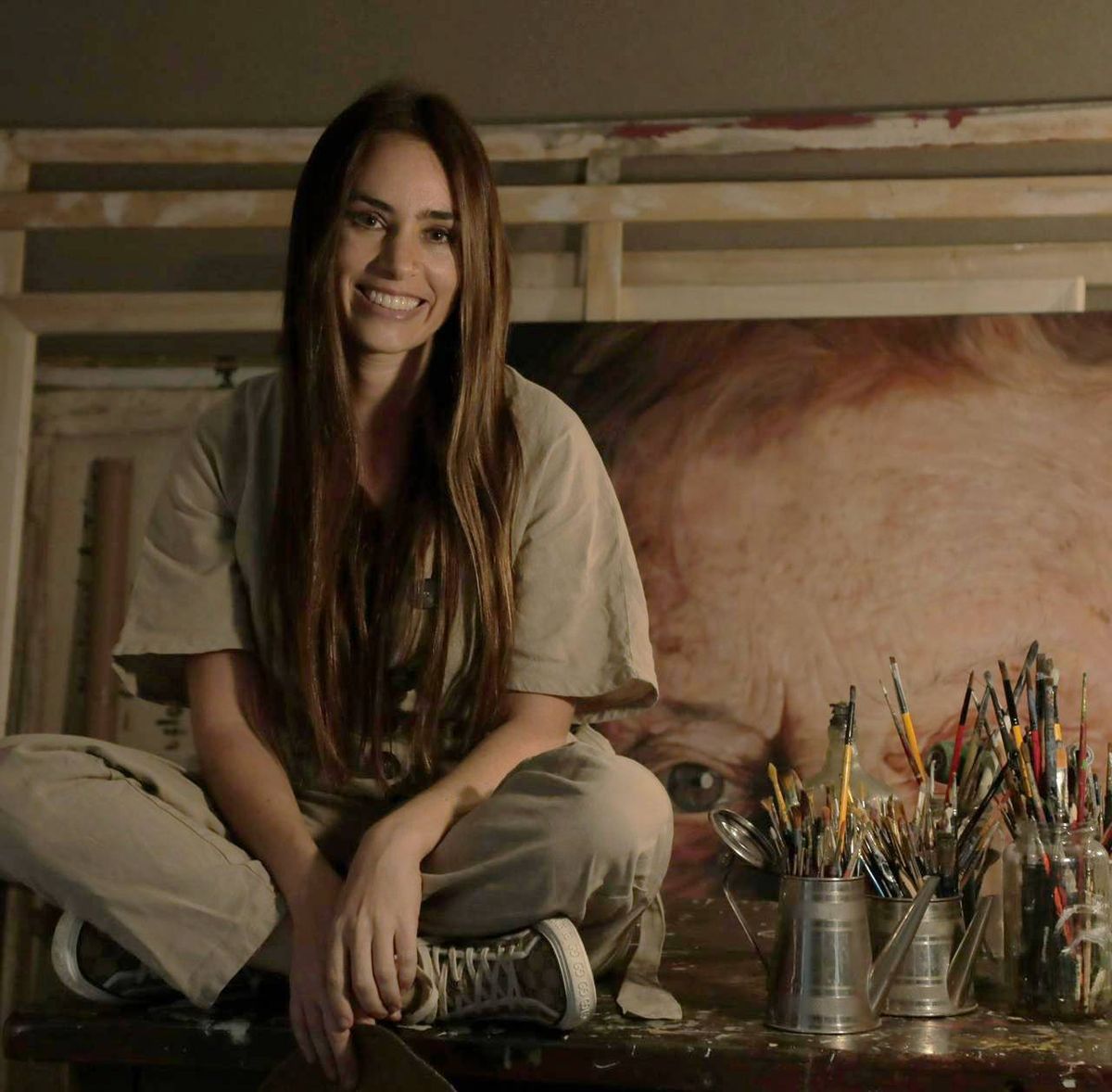 La artista mendocina expone en el Park Hyatt Mendoza a partir del jueves. No son obras hiperrealistas sino de arte religioso. La artista mendocina expone en el Park Hyatt Mendoza a partir del jueves. No son obras hiperrealistas sino de arte religioso.