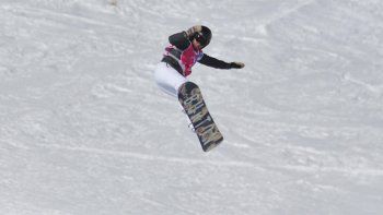 La argentina Poggi cerró los Juegos con un gran noveno puesto en snowboard