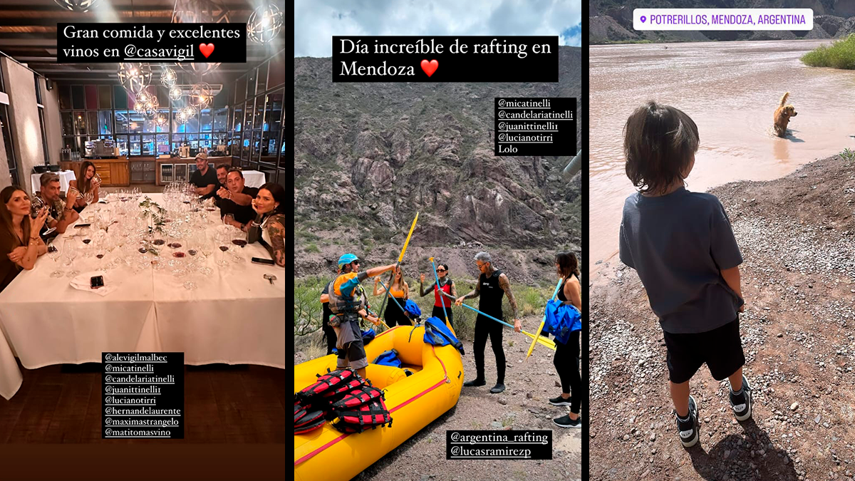 El conductor y productor de televisión está visitando la provincia en modo vacaciones pero también aprovecharía para filmar un episidio del reality Los Tinelli que está produciendo.