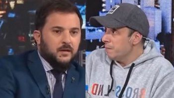 Tenso cruce entre El Dipy y Brancatelli: 
