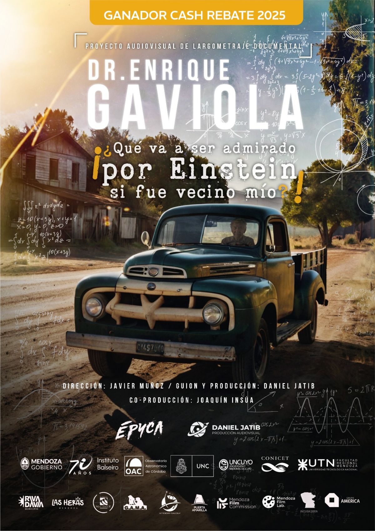 Imagen promocional del documental sobre la vida de Enrique Gaviola. Imagen promocional del documental sobre la vida de Enrique Gaviola.