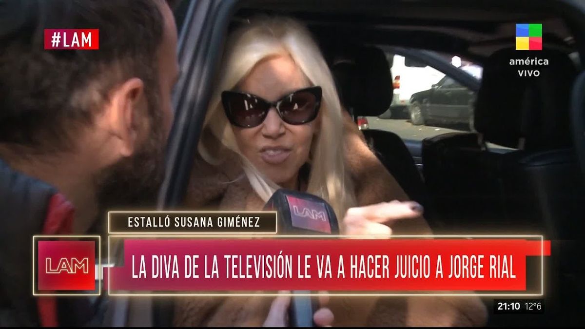 Susana Giméenz va por todo contra Jorge Rial.