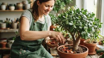 Árbol de jade: cómo hacer que se mantenga verde, sano y fuerte usando cáscaras de tomate