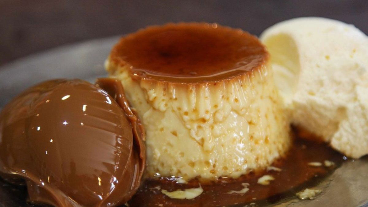 Esta receta de flan de huevo casero se potencia si es acompañada de dulce de leche o crema chantilly. Esta receta de flan de huevo casero se potencia si es acompañada de dulce de leche o crema chantilly.