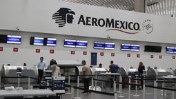 Estados Unidos limita vuelos desde México. Counter de la aerolínea Aeroméxico (Archivo). Crédito: EFE/ José Pazos. Estados Unidos limita vuelos desde México. Counter de la aerolínea Aeroméxico (Archivo). Crédito: EFE/ José Pazos.
