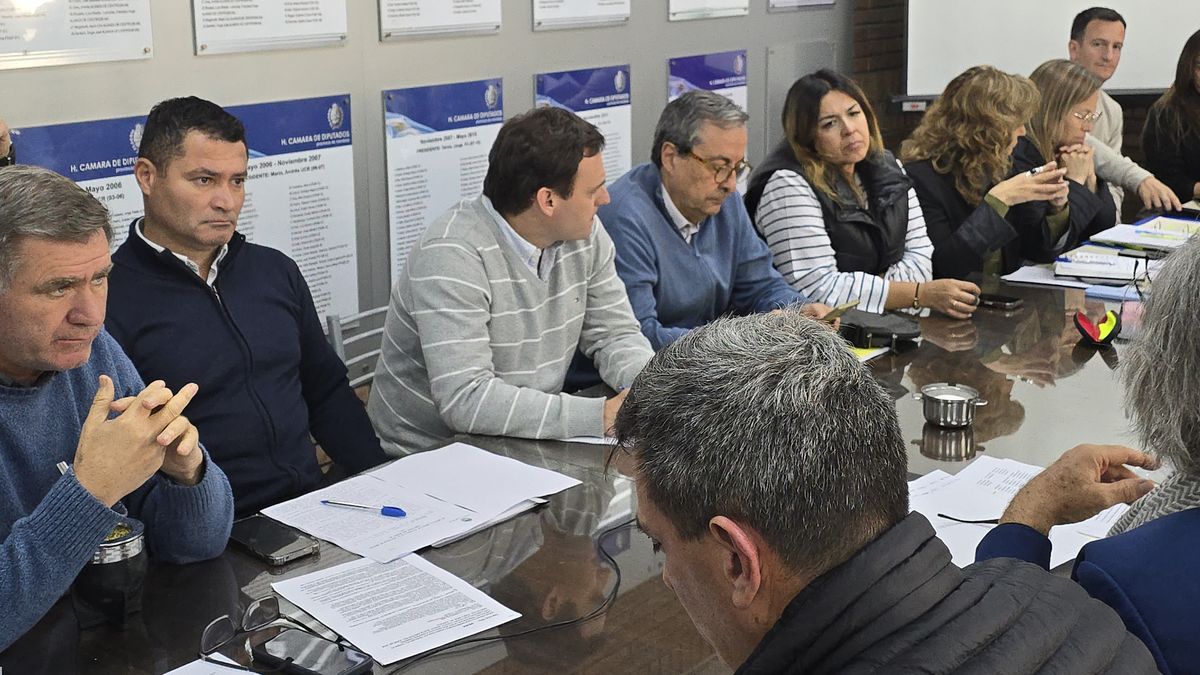 La reunión de comisiones donde se trató el proyecto de Alfredo Cornejo sobre la reforma del Estatuto del Empleado Público. La reunión de comisiones donde se trató el proyecto de Alfredo Cornejo sobre la reforma del Estatuto del Empleado Público.