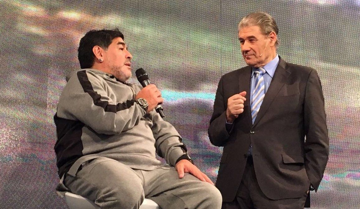 A días de la muerte de Maradona, internaron a Víctor Hugo Morales