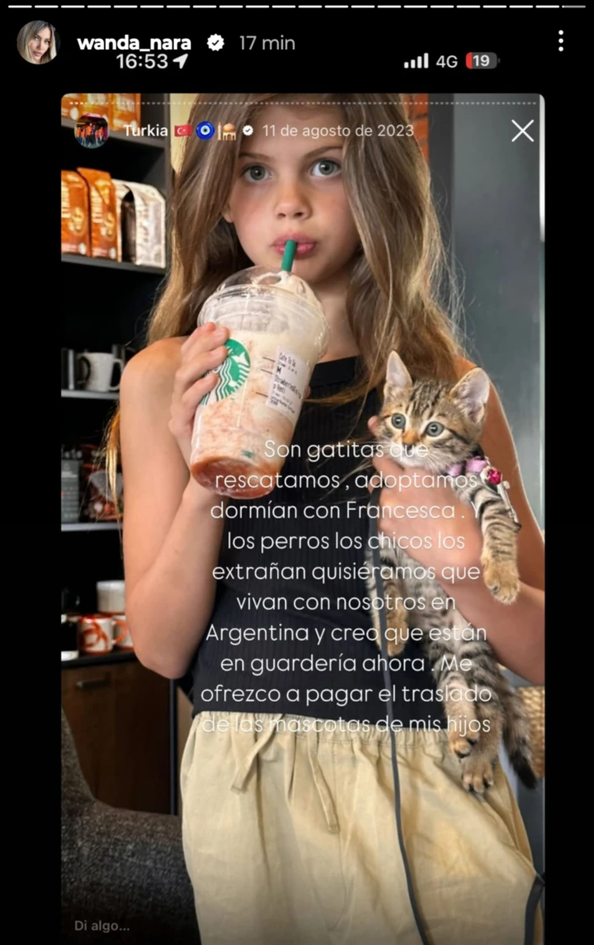 El desesperado pedido de ayuda de Wanda Nara en las redes. El desesperado pedido de ayuda de Wanda Nara en las redes.