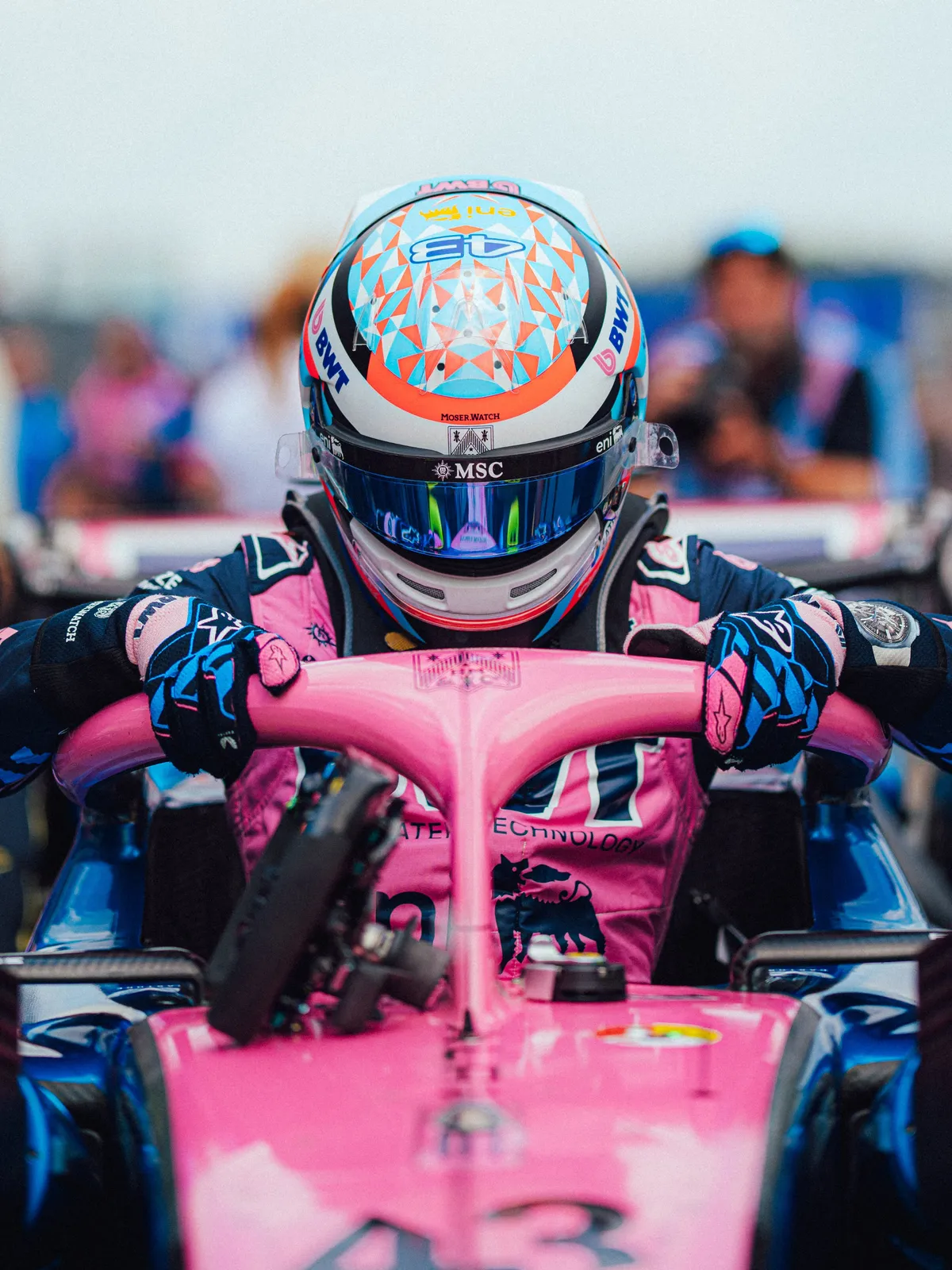 A boxes. Franco Colapinto no pudo girar m´s que una vuelta en el primer Ensayo Libre del Gran Premio de Canadá de Fórmula 1.