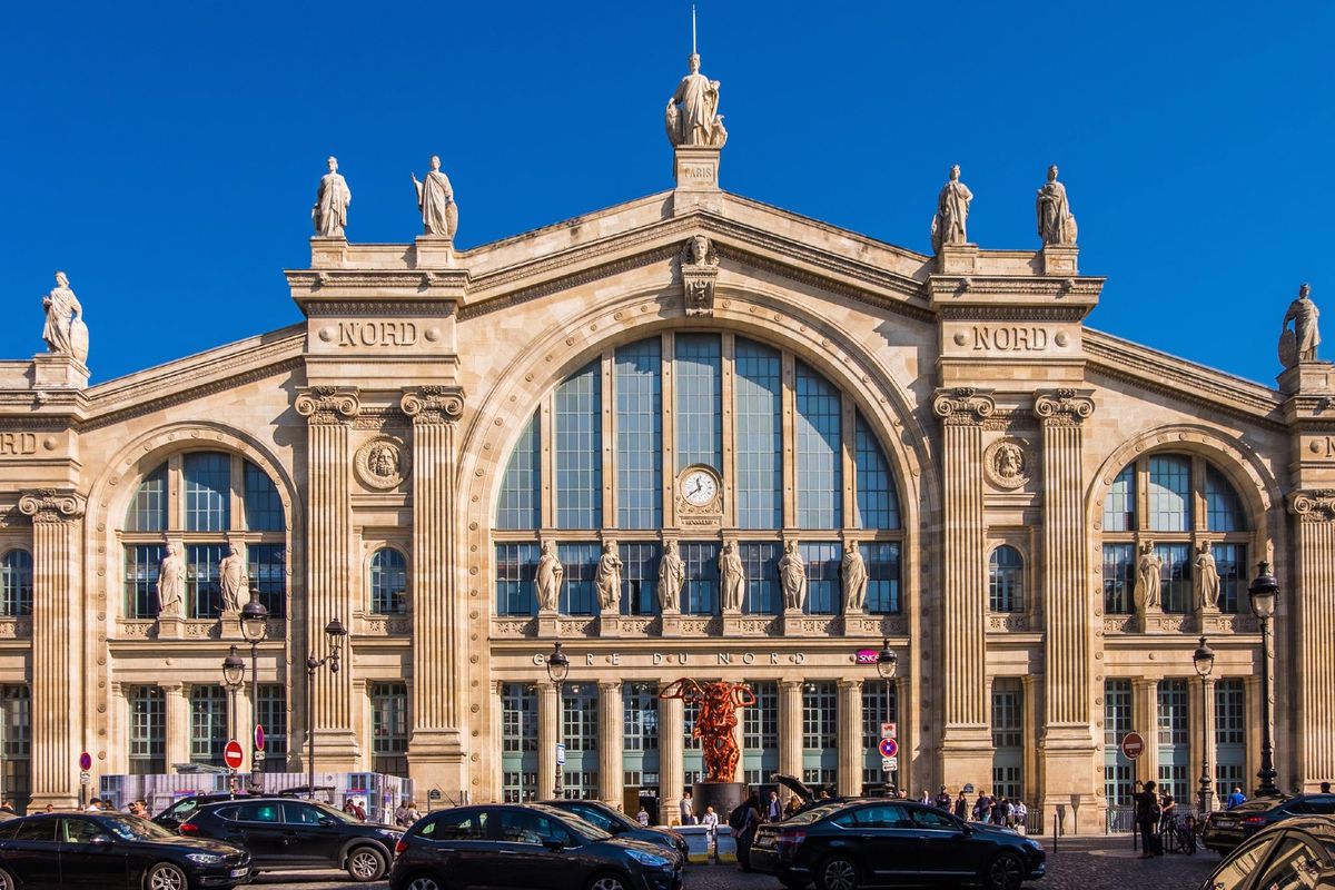 La estación de Gare du Nord es la principal estación de tren de Francia. Imagen: Francia La estación de Gare du Nord es la principal estación de tren de Francia. Imagen: Francia