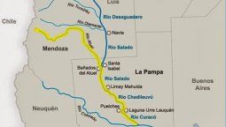 Y dale: La Pampa le exige a Mendoza la devolución del Atuel