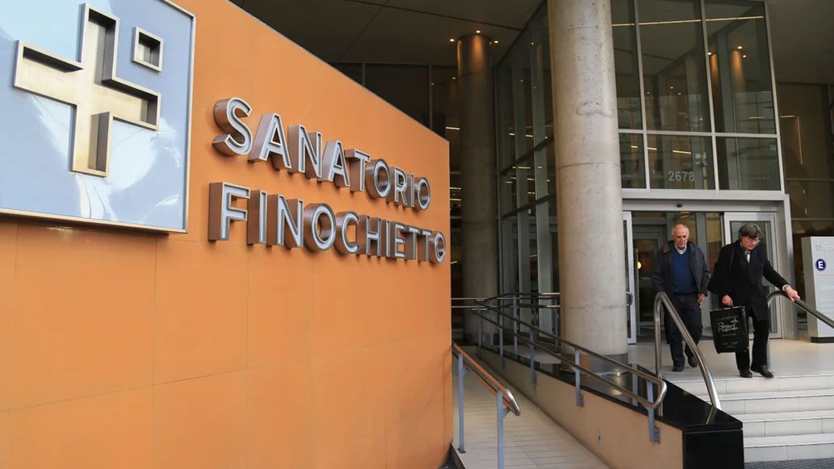 Oswaldo Balanta está internado en el Sanatorio Finochietto.