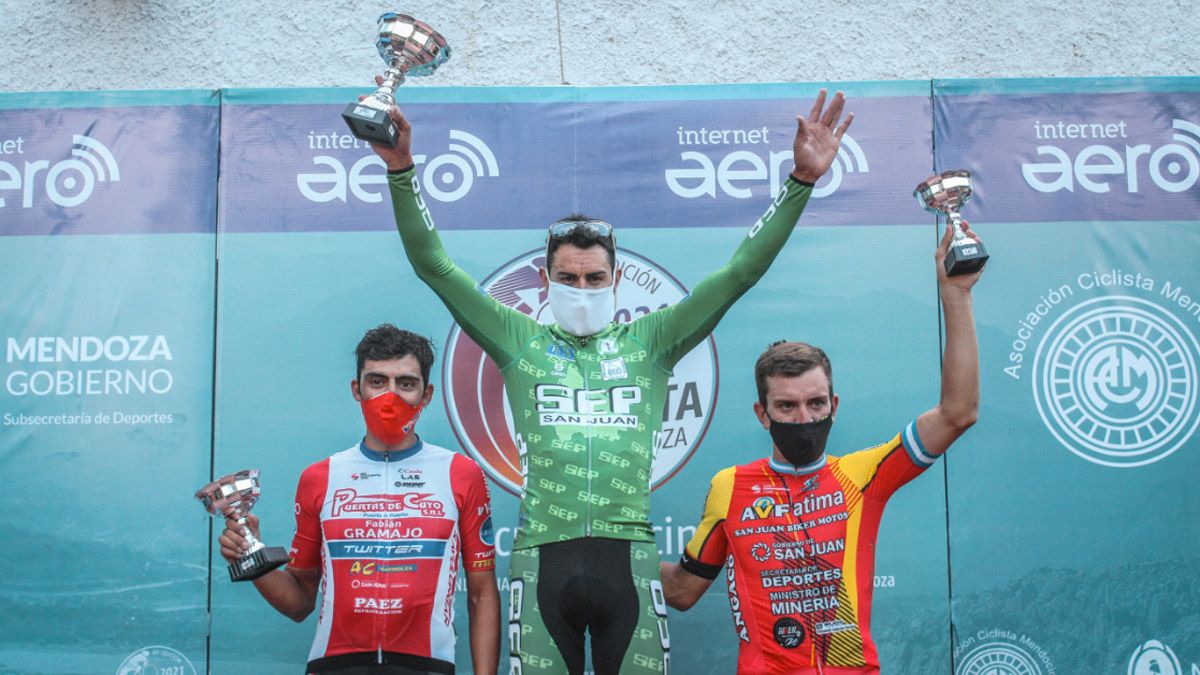 Juan Pablo Dotti fue el más fuerte en Villavicencio. Foto: gentileza Prensa ACM