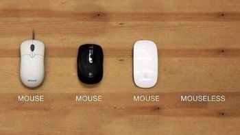 El primer mouse invisible