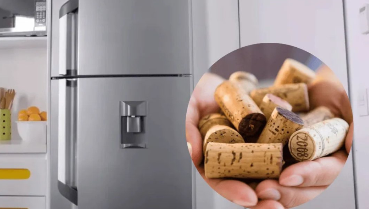 Truco casero: por estos 3 motivos debes poner un corcho en tu heladera