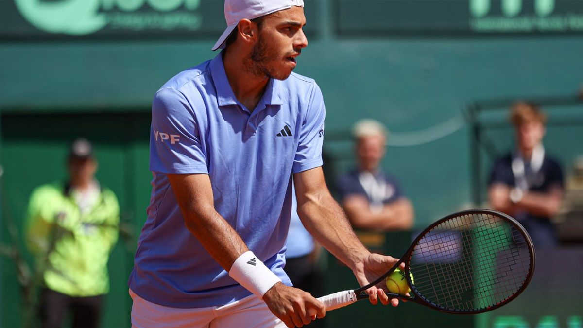 Copa Davis Francisco Cerúndolo Logró Un Triunfazo En La Serie Argentina Ante Lituania 4349