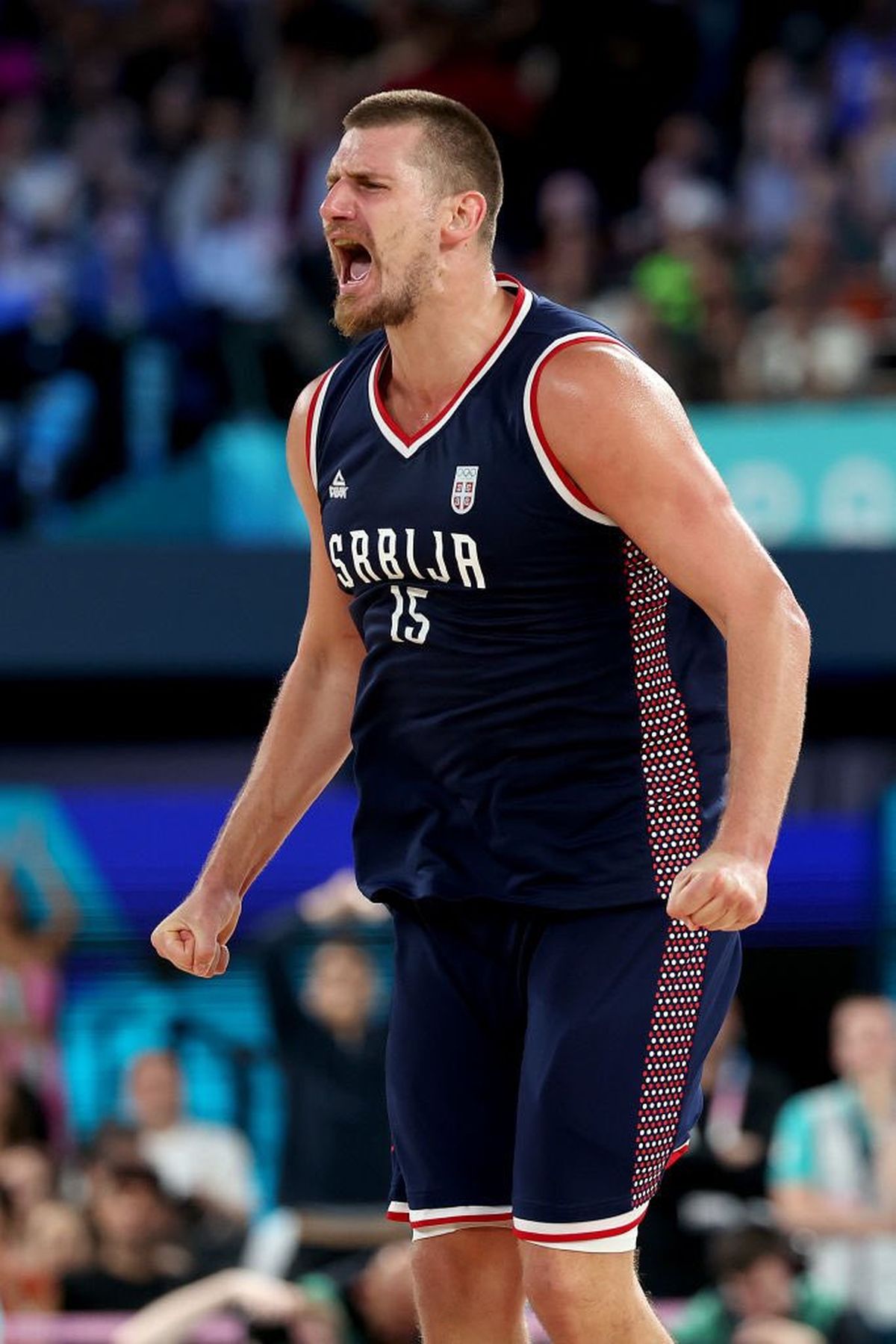 Jokic llevó a la Selección de Serbia a obtener el tercer puesto en los Juegos Olímpicos de París 2024. Jokic llevó a la Selección de Serbia a obtener el tercer puesto en los Juegos Olímpicos de París 2024.