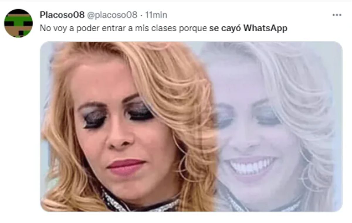 Se cayó WhatsApp y aparecieron los memes