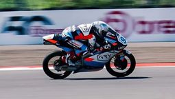 Marco Morelli fue el piloto argentino mejor posicionado en el Gran Premio de España en la categoría Moto3, donde llagó en cuarto puesto. Marco Morelli fue el piloto argentino mejor posicionado en el Gran Premio de España en la categoría Moto3, donde llagó en cuarto puesto.