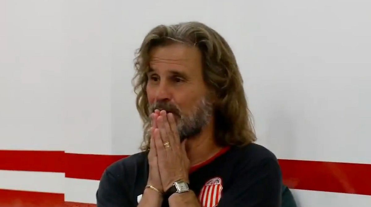 La bronca de Ruben Darío Insua con el periodismo tras la eliminación de Barracas Central