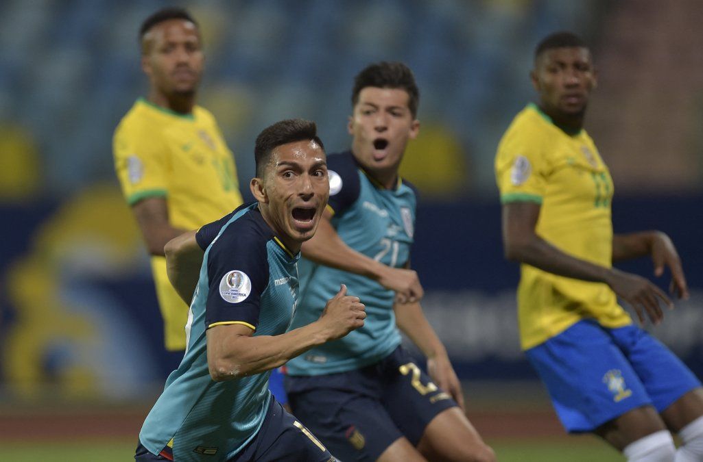 Ecuador empató con Brasil y podría ser el rival de Argentina