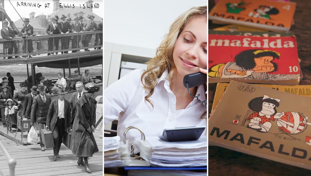 Hoy en Argentina se celebra el Día del Inmigrante, el Día de la Secretaria y el Día de la Historieta Hoy en Argentina se celebra el Día del Inmigrante, el Día de la Secretaria y el Día de la Historieta