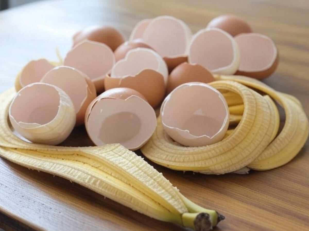 Puedes probar con colocar las cáscaras al sol antes de realizar este truco Puedes probar con colocar las cáscaras al sol antes de realizar este truco