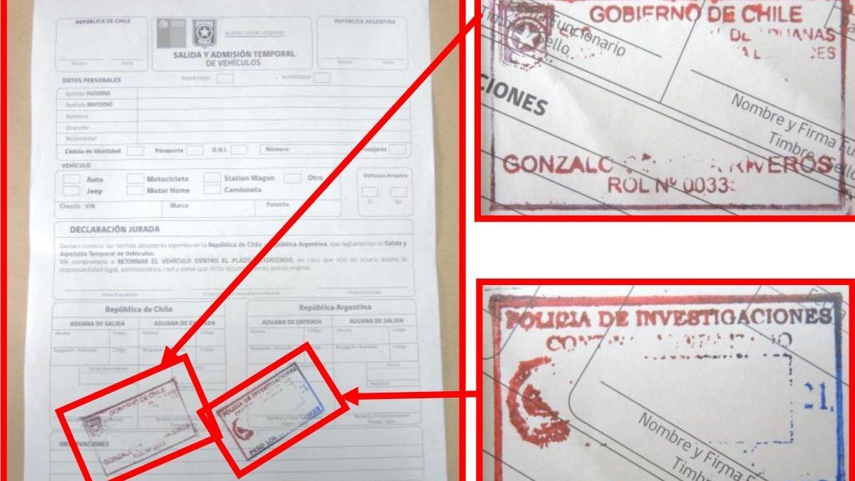 Los elementos que utilizaba el condenado en el paso Cristo Redentor.